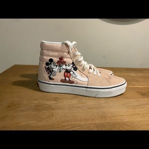 Mickey Mouse high top vans